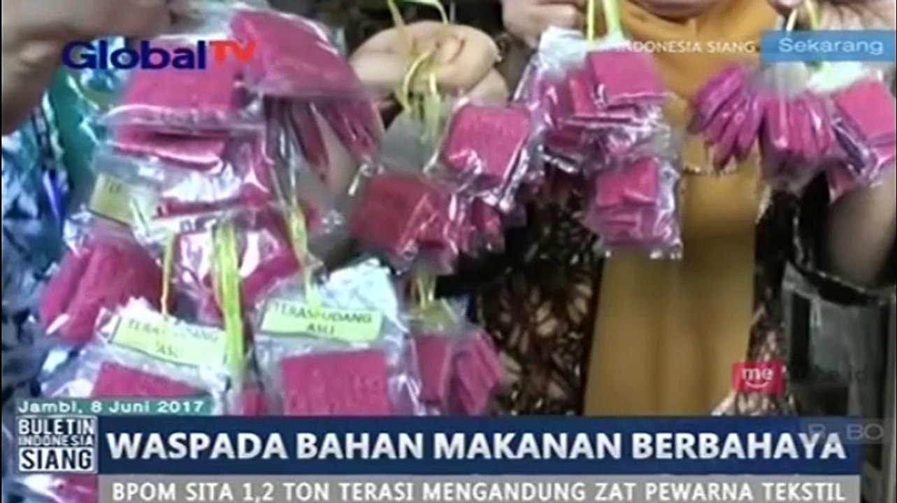 BPOM Sita 1,2 Ton Terasi Mengandung Zat Berbahaya