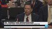 James Comey testifies in front the Senate intelligence committee