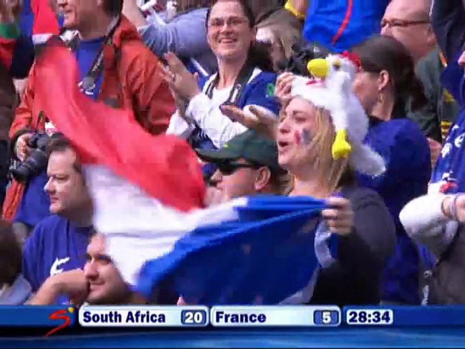 Le XV de France subit sa plus grosse défaite en Afrique du Sud face aux Springboks