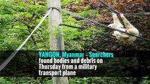 Wreckage of Missing Myanmar Military Plane Is Found