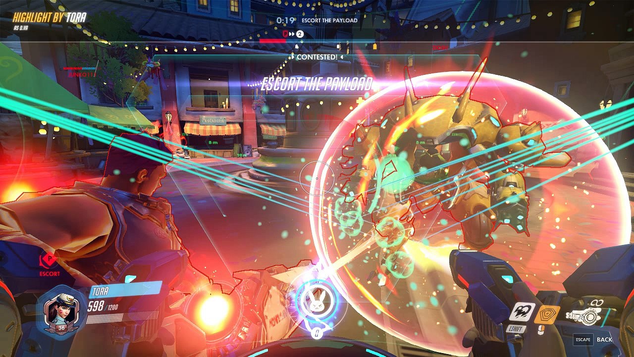 Overwatch 000-DVA-000-031 D.Va Highlight Reel 66-70 Route 66 was the Last One