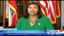 “No deberíamos imponer sanciones económicas a Venezuela que empeoren la situación”: Norma Torres, congresista estadounid
