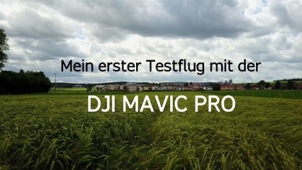 Erster Testflug mit DJI MAVI PRO