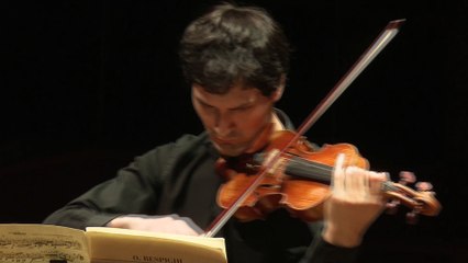 Respighi : Sonate pour violon et piano en si mineur - Passacaglia : Allegro moderato ma energico - Gabriel et Dania Tchalik