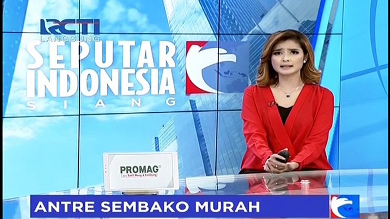 Antre Sembako Murah di Boyolali, Warga Saling D...