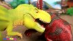 Videos de Dinosaurios para niños  Tyrannosaurus Rex 2ceratops  Schleich Dinosaurs Toys