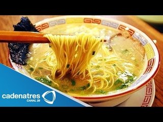 Receta de sopa ramen de puerco / Sopa ramen de puerco