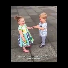 when Kids kissing each other ! so innocent