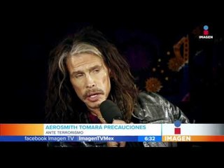 Download Video: Aerosmith tomará precauciones en Londres | Imagen Noticias con Francisco Zea