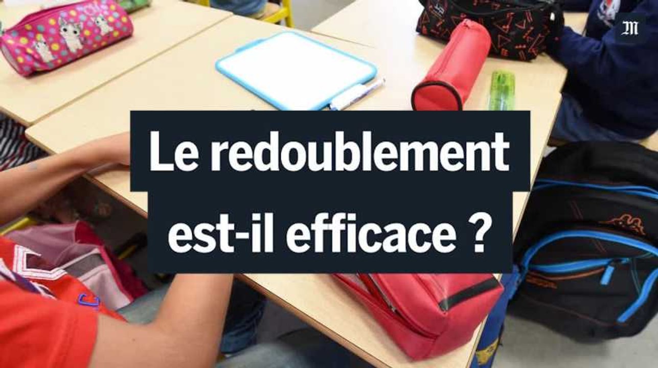 Education : le redoublement est-il efficace ? - Vidéo Dailymotion