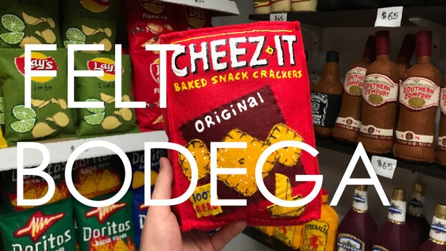This New York City Bodega is Made Entirely Out of Felt