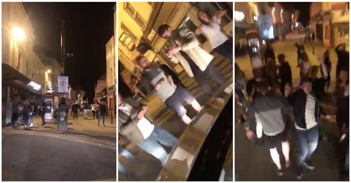 Condutor faz multidão dançar ao som de "Boom, Boom, Boom, Boom" dos Vengaboys