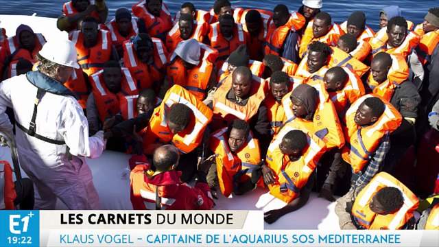 Klaus Vogel : une année au secours des migrants au milieu de la Méditerranée