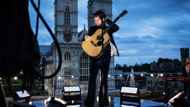 Harry Styles Performs 'Two Ghosts' on 'Late Late Show' | Billboard News