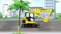 Tractor y el Pequeño Camiones - Carros para niños - Carritos infantiles - Videos para niños