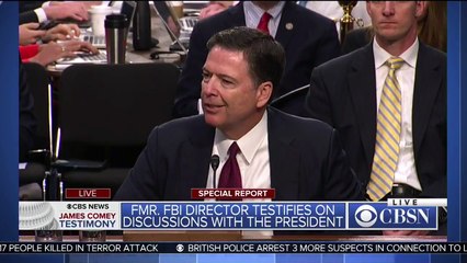 John McCain's ll Questioning of James Comey - FBI Trump Investigation