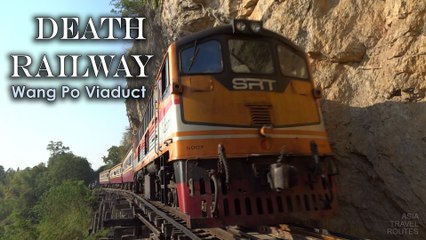 Death Railway Wang Po Viaduct in Kanchanaburi