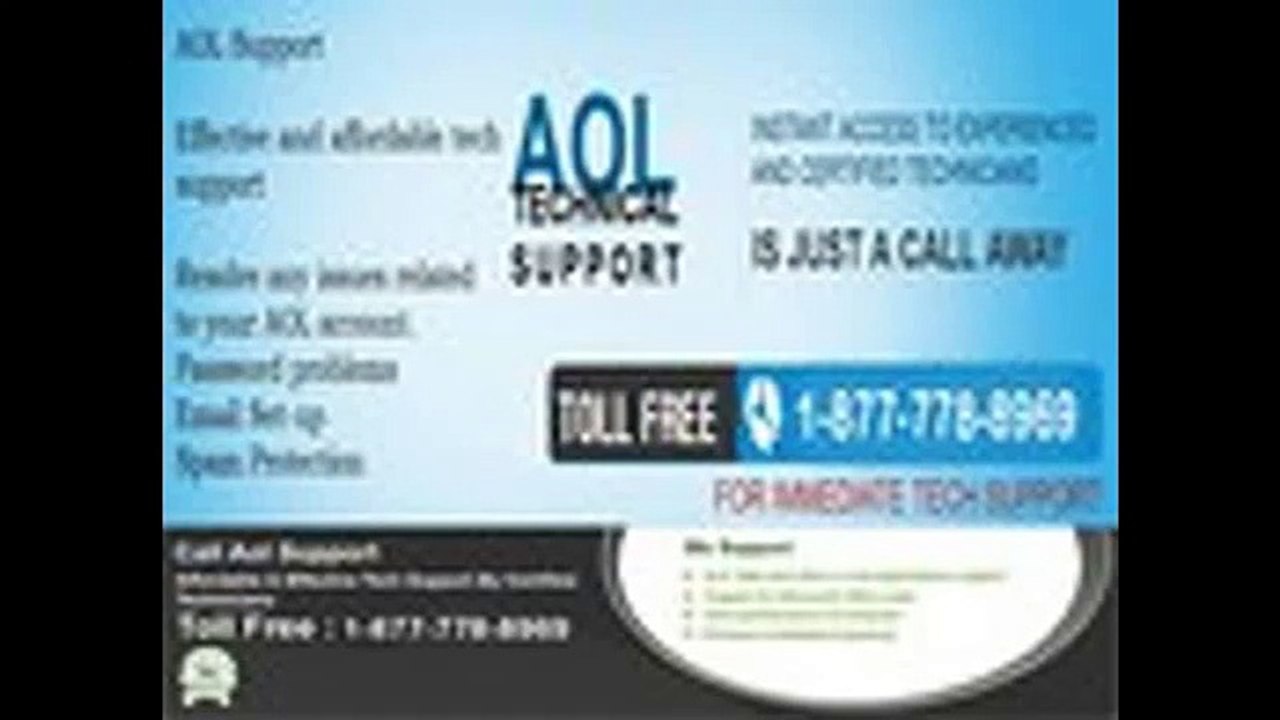 USA Call 187777889-69 AOL Tech Support Number