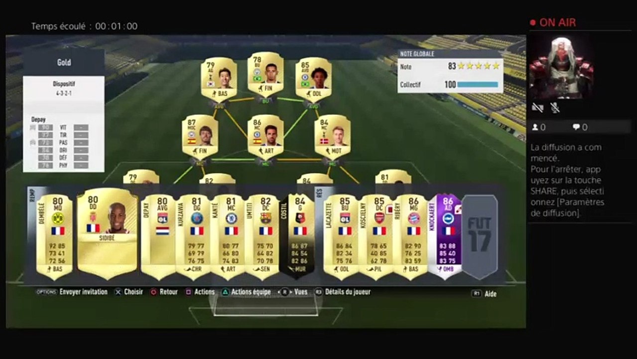 Diffusion PS4 en direct de blouze59