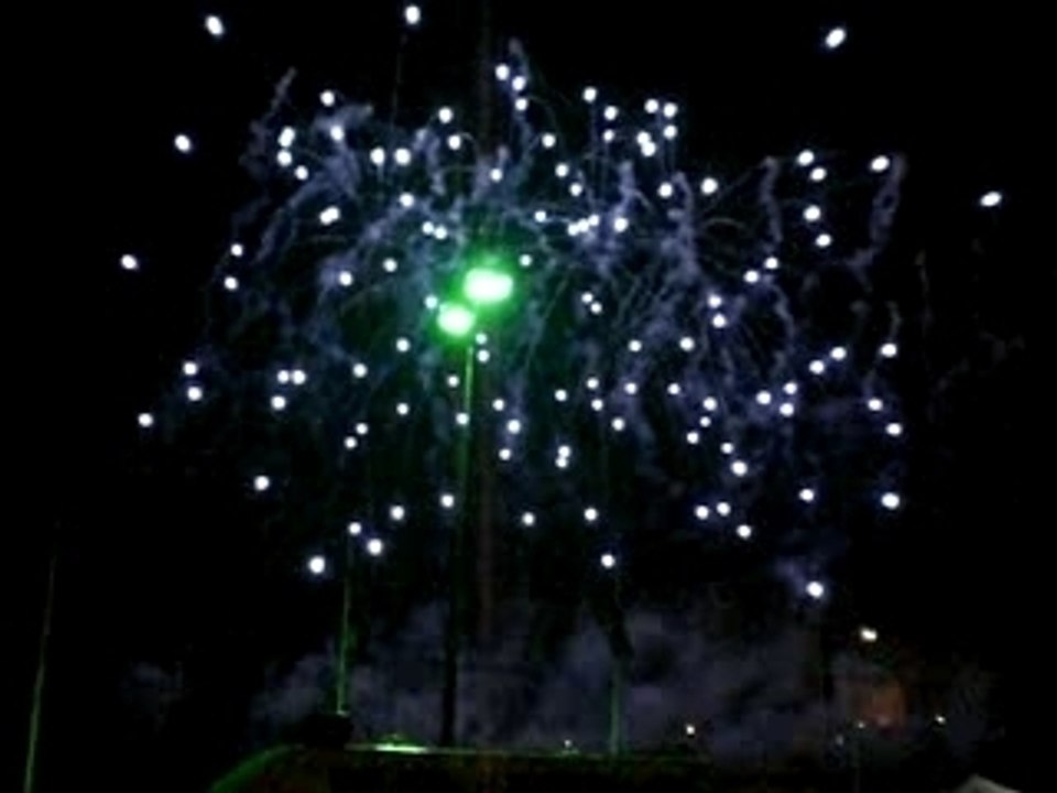 Feu dartifice : les 100 ans du Stade Toulousain