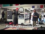 never never never give up in life or boxing - ray beltran mike lee working EsNews