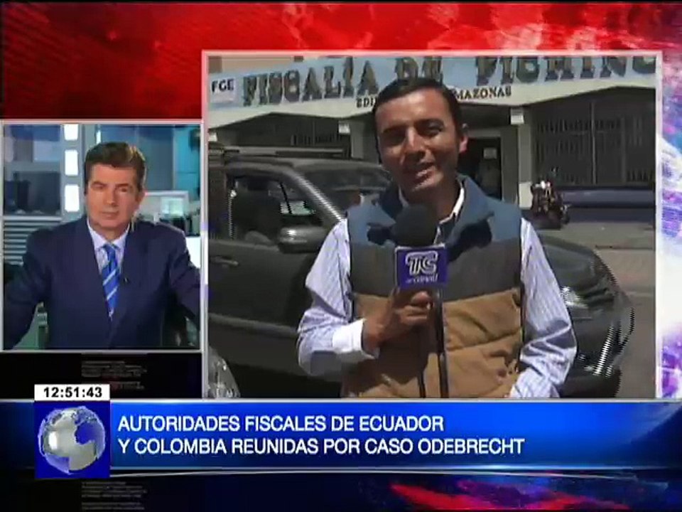 Autoridades fiscales de Ecuador y Colombia reunidas en Quito por el caso Odebrecht y Metro de Quito
