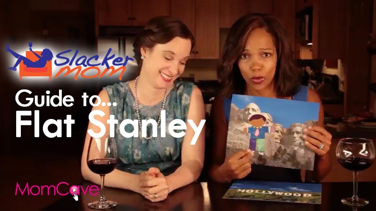 Flat Stanley Project for SLACKER MOMS | Flat Stanley for Dummies | School Projects | MomCaveTV.com