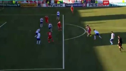 0-1 Granit Xhaka Goal HD - Faroe Islands vs Switzerland 09.06.2017 HD