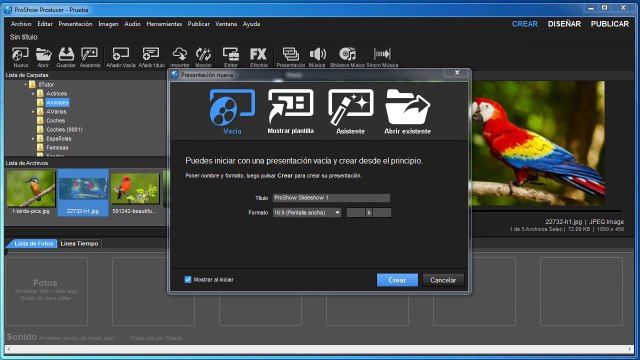 Tutorial Proshow Producer 8 - Crear tus presentaciones de forma sencilla