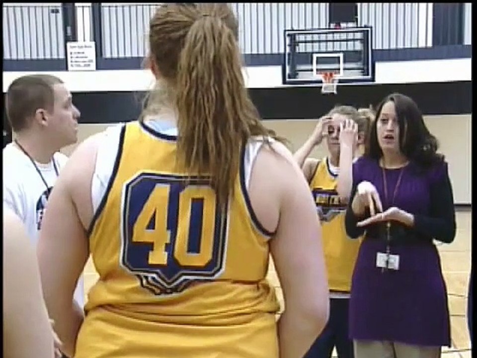 Deaf Basketball Player