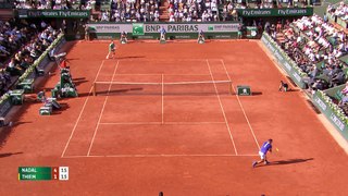 Roland Garros 2017 : 1/2 finale Nadal - Thiem - Les temps forts