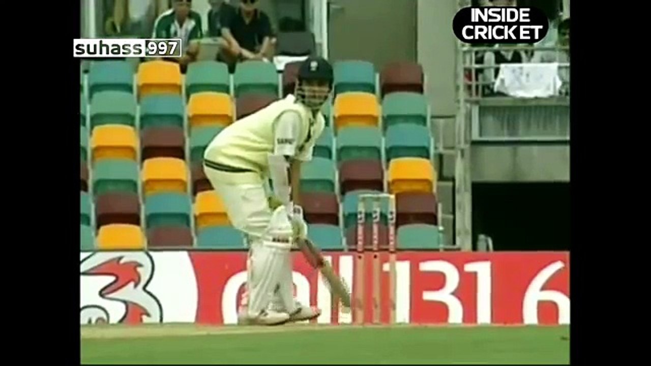 When Dada Stood up to the CHIN MUSIC of Australia! Sourav Ganguly 144 @ GABBA