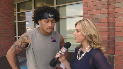 Evan Engram: I'm taking advantage of every rep I have with Eli Manning
