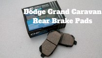 Dodge Grand Caravan Rear Brake Pads Unboxing
