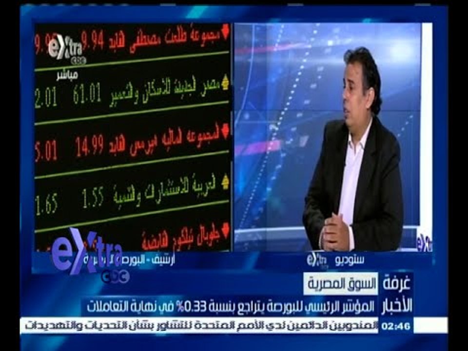 #غرفة_الأخبار | حوار حول تراجع المؤشر الرئيسي للبورصة في نهاية التعاملات