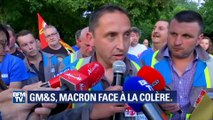 Un représentant CGT de GM&S s'exprime après sa rencontre avec Emmanuel Macron