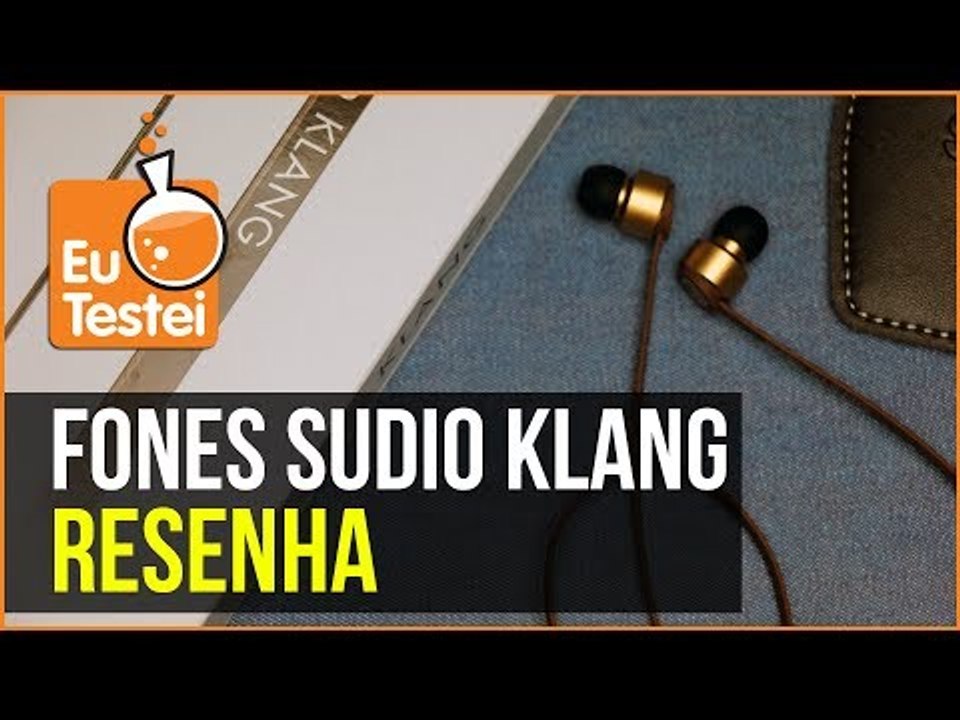 Sudio Klang, fones de qualidade, estilosos e com custo razoável - Vídeo Resenha EuTestei Brasil