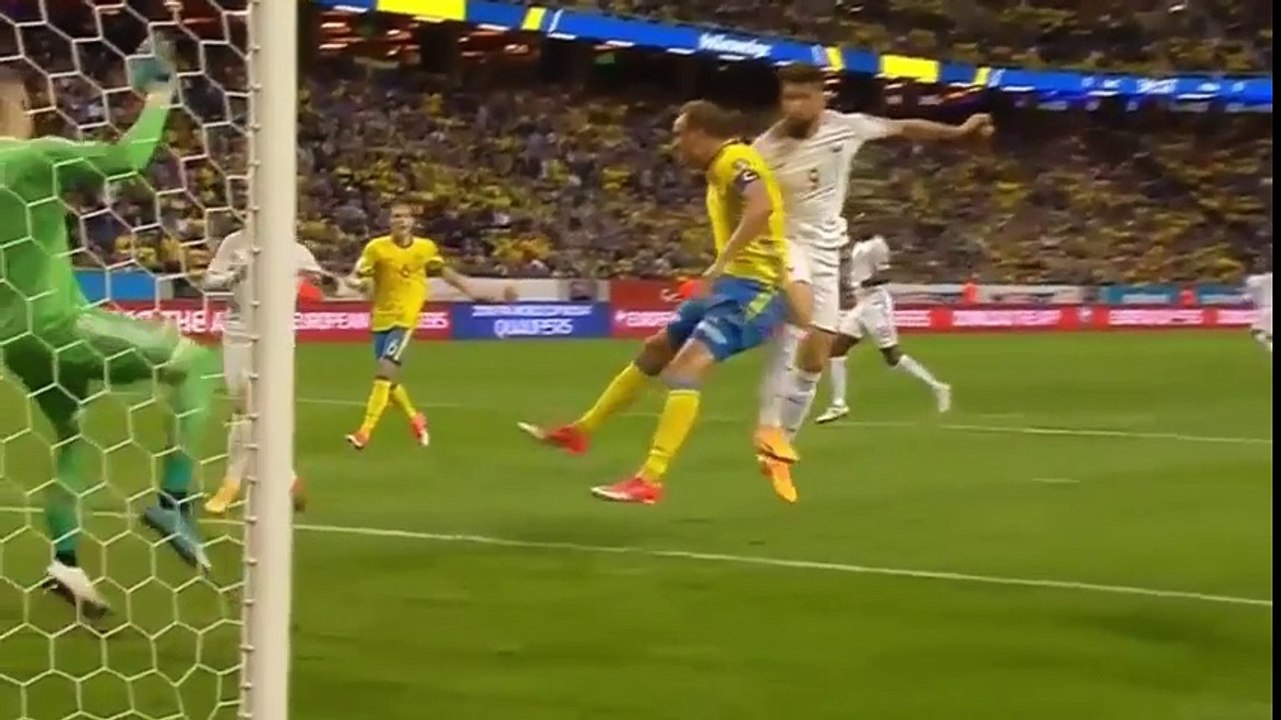Sweden vs France 2-1 - Highlights & Goals - 09_06_ 2017