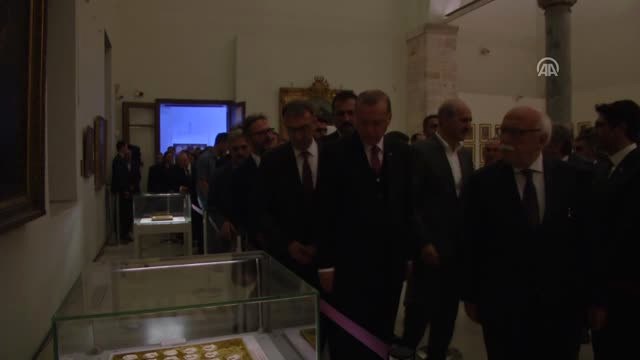 Sultan 2. Osman'ın Cülus-ı Hümayun Tablosu Topkapı Sarayı'nda