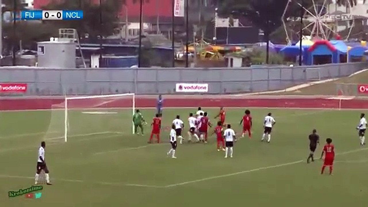 Fiji 0:1 New Caledonia (	2018 World Cup Qualification. 7 June 2017)