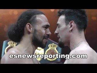 Full Broner vs Molina & Thurman vs Guerrero Weigh ins + Face Off