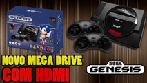 NOVO MEGA DRIVE COM HDMI DA AT GAMES