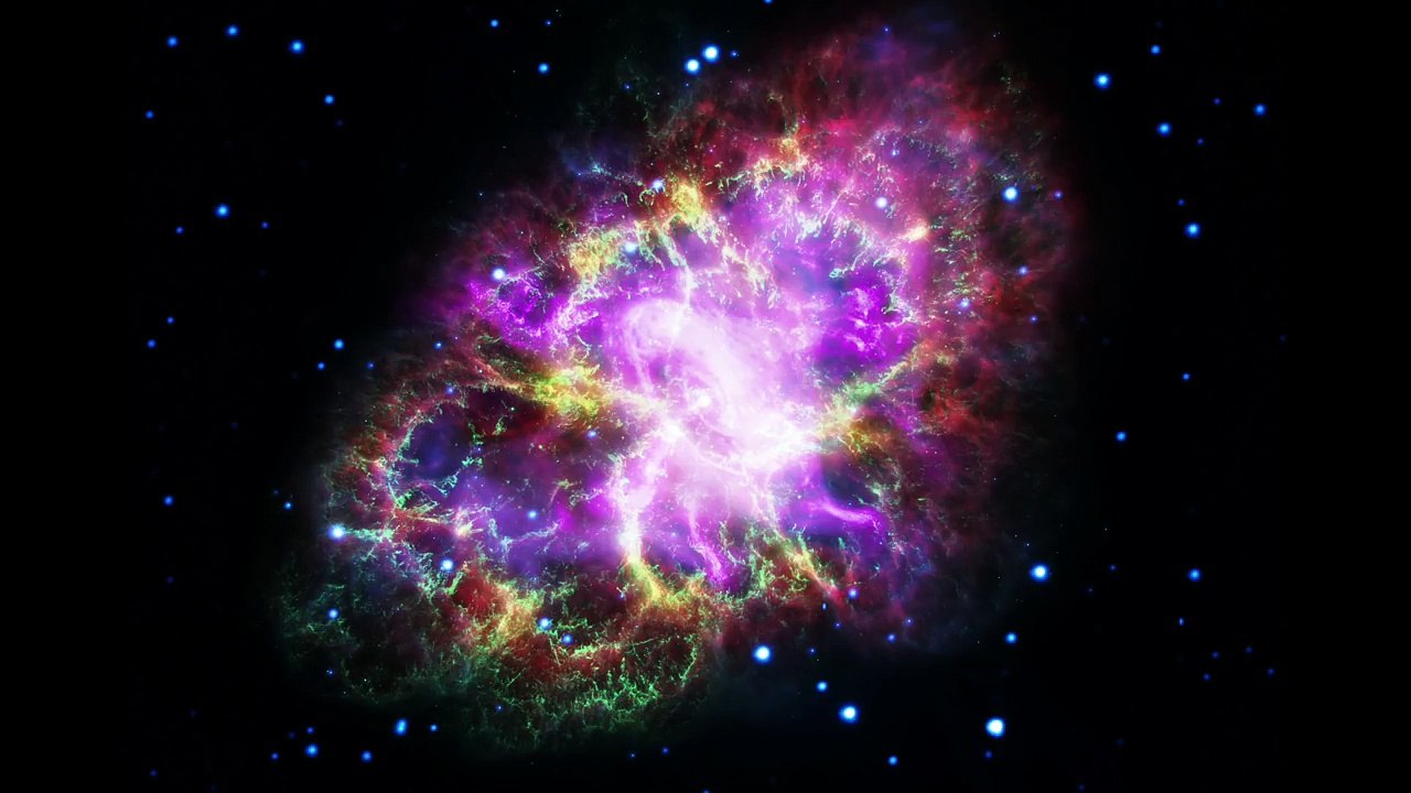 Composite View of the Crab Nebula