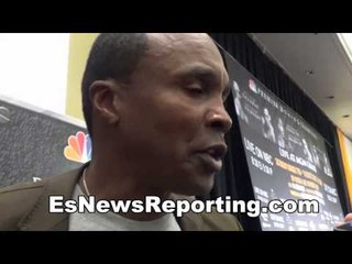 mayweather vs pacquiao what sugar ray leonard sees - EsNews