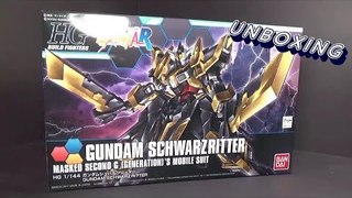 Unboxing: 1/144 HGBF Gundam Schewarzritter