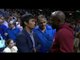 Update: Floyd mayweather Visits Manny Pacquiao At His Hotel  After NBA Game - esnews boxing