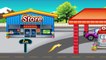 How to build a Fuel Station with Exwerweravator, Crane, loader and Dump Truck -