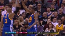 Kevin Durant Drives Past his Defender And-One  - Warriors vs Cavaliers - Game 4 - June 9, 2017