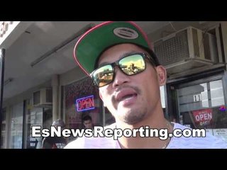 Aaron Melgarejo on sparring manny pacquiao - EsNews Boxing