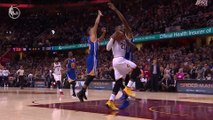 Kevin Durant Blocks LeBron James - Warriors vs Cavaliers - Game 4 - June 9, 2017